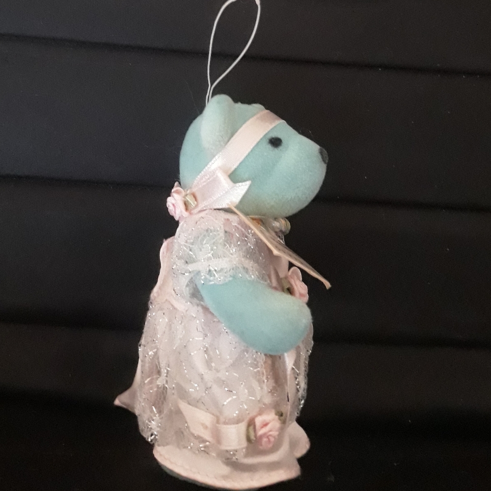 Vtg 1992 North American Bear Co Cinbearella Teddy Bear Ornament - Picture 6 of 11